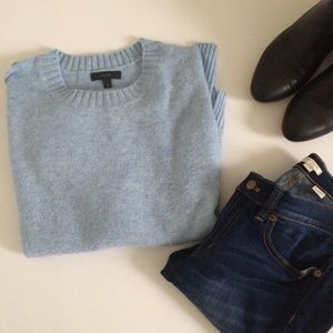 J.Crew High-Low Crew Neck Sweater